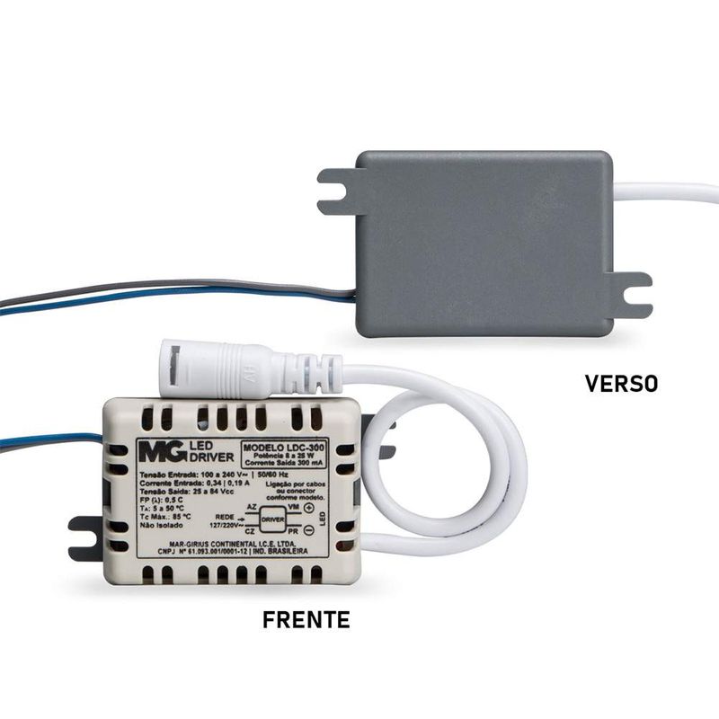 Driver-para-Painel-de-LED-8-25W-300mA-com-Conector