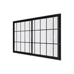 Janela-2-Folhas-Moveis-Vlis-Aluminio-Preto-com-Grade-100x100cm