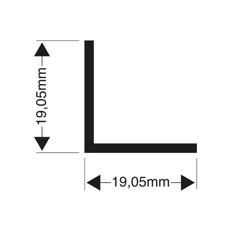 Cantoneira-Abas-Iguais-1905x16mm--3-4--1m-Aluminio-Branco