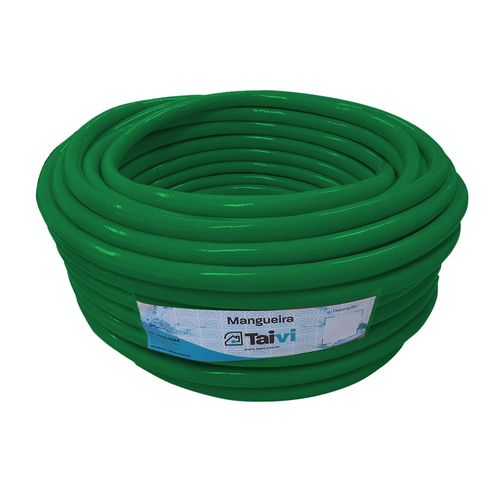 Mangueira Reforçada PVC 3/4" Verde 10m 2,3mm Taivi