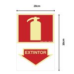 Placa-Contra-Incendio-Extintor-20x30cm-em-PVC-Fotoluminescente