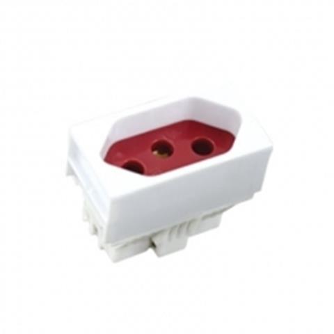 Modulo-Tomada-2P-T-20A-250V-Vermelho-Slim