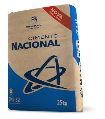 Cimento CPII E-32 25Kg Nacional