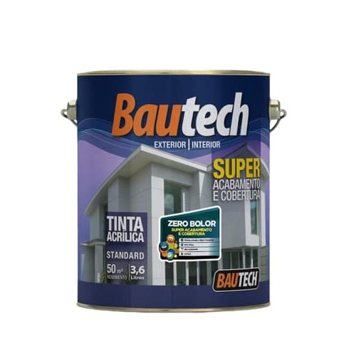 Tinta-Standard-Acrilica-Fosco-Zero-Bolor-Amarelo-Canario-36L-Bautech