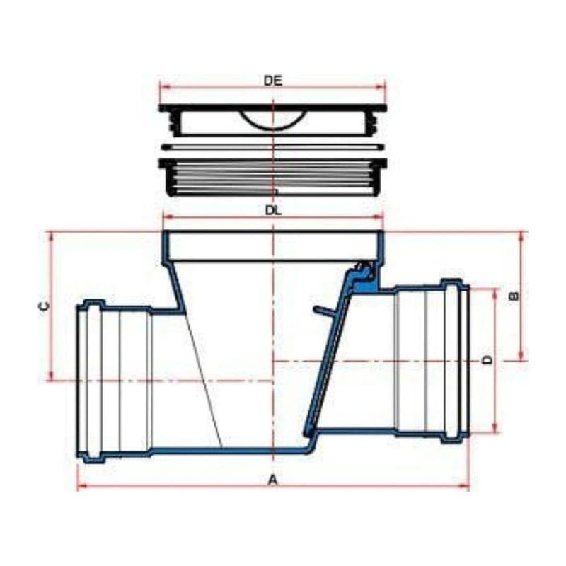 Valvula-Retencao-Esgoto-Serie-Normal-PVC-DN100-Tigre