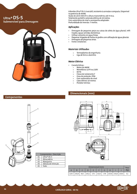 Bomba-Submersivel-Agua-Limpa-DS-5-1-2CV-220V-Dancor