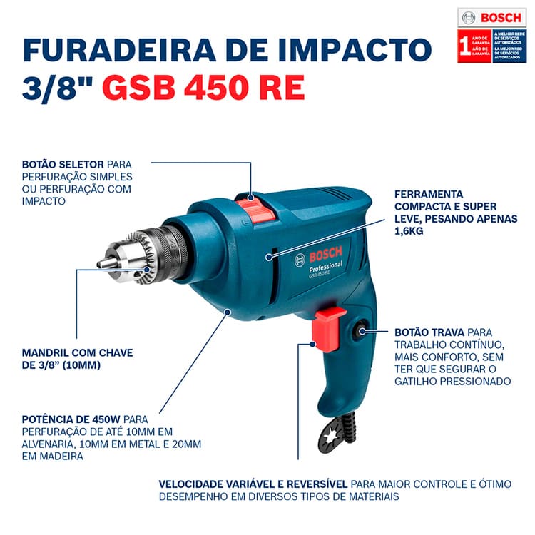 Furadeira-de-Impacto-3-8---10mm--GSB450RE-Kit-X-line-34pcs-127V-Bosch