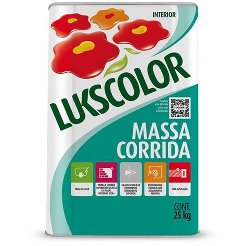 Massa Corrida 25Kg Lukscolor