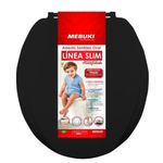 Assento-Sanitario-Convencional-Almofadado-Slim-PP-Oval-Preto