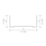 Guia-para-Drywall-Aco-Galvanizado-70x35mm-3m-Multiperfil