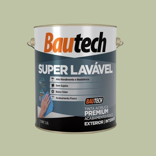 Tinta-Premium-Acrilica-Fosco-Super-Lavavel-Verde-Primavera-36L-Bautec