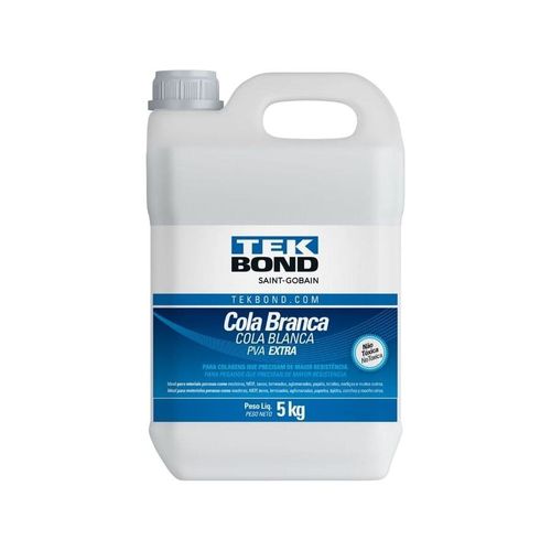 Cola PVA Extra Branco 5KG Tekbond