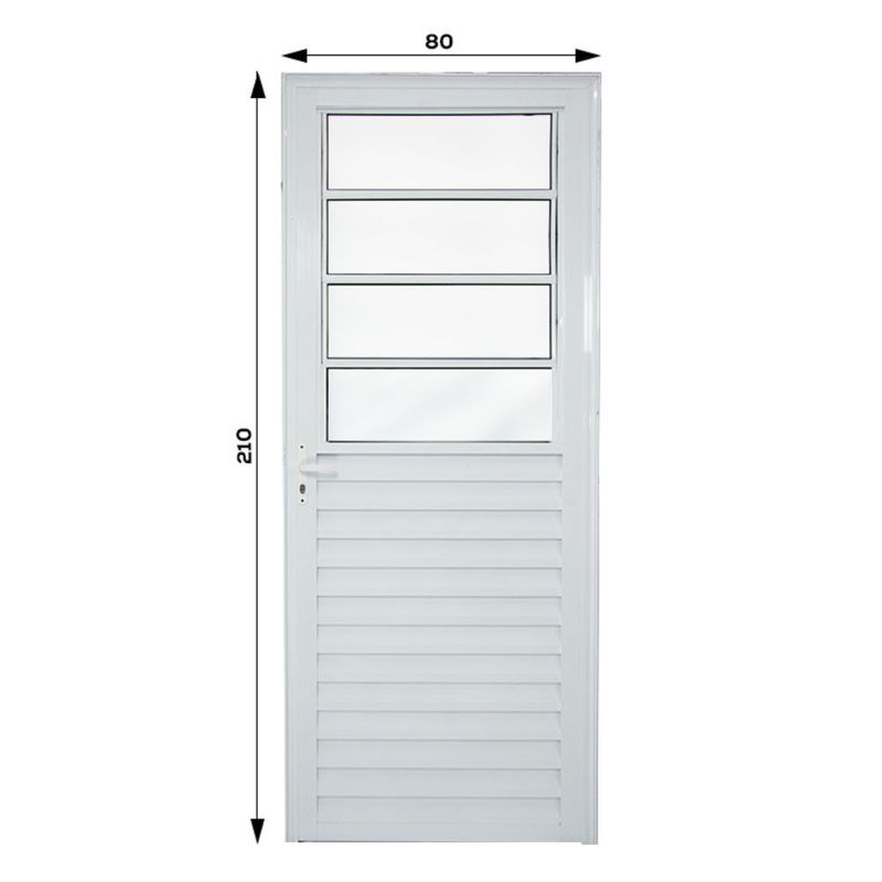 Porta-Basculante-Linha-Vmbor-Aluminio-Branco-Direito-210x80cm