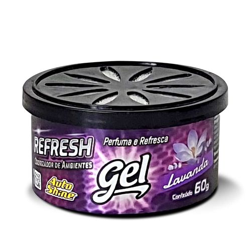 Odorizador de Ambientes Refresh Gel Lavanda 60g Autoshine