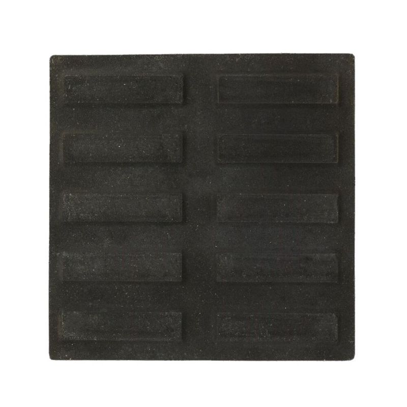 Piso-Cimenticio-Rampa-Filete-Preto-20x20cm-Amarrado-com-10-Un.