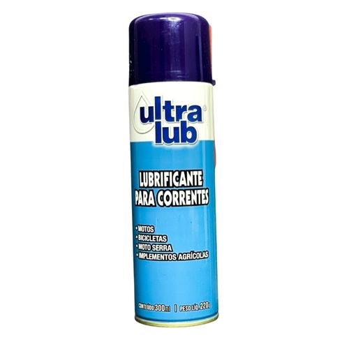 Lubrificante para Correntes Spray 300ml Ultralub