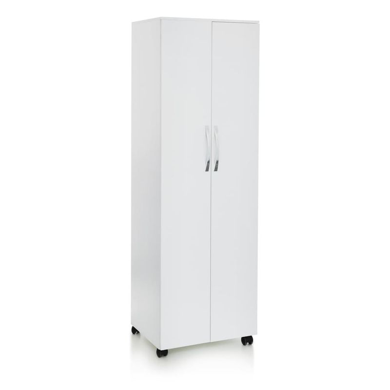 Armario-Multiuso-2-Portas-Branco-180x60x45cm