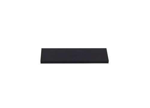 Prateleira MDF Preto com Suporte 120x30x1,5cm