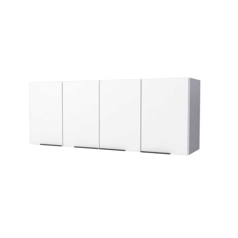 Armario-Aereo-para-Cozinha-Cisne-145x37x56cm-MDP-MDF-Branco