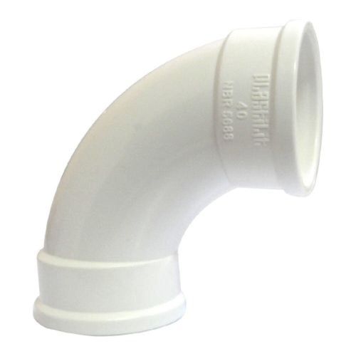 Curva 90 Curta Esgoto Série Normal PVC DN 40 Plastilit