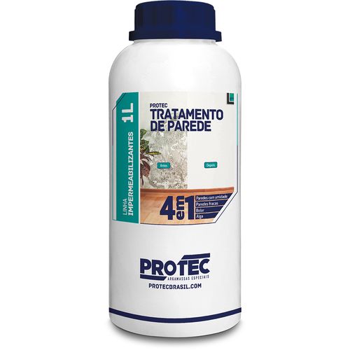 Tratamento de Parede 4 em 1 Anti Mofo 1L Protec