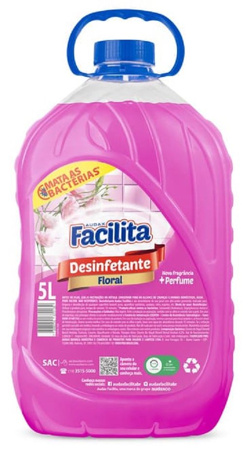 Desinfetante Facilita Floral 5L Audax