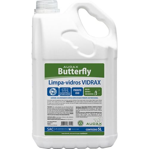 Limpa Vidros Vidrax Butterfly 5L Audax