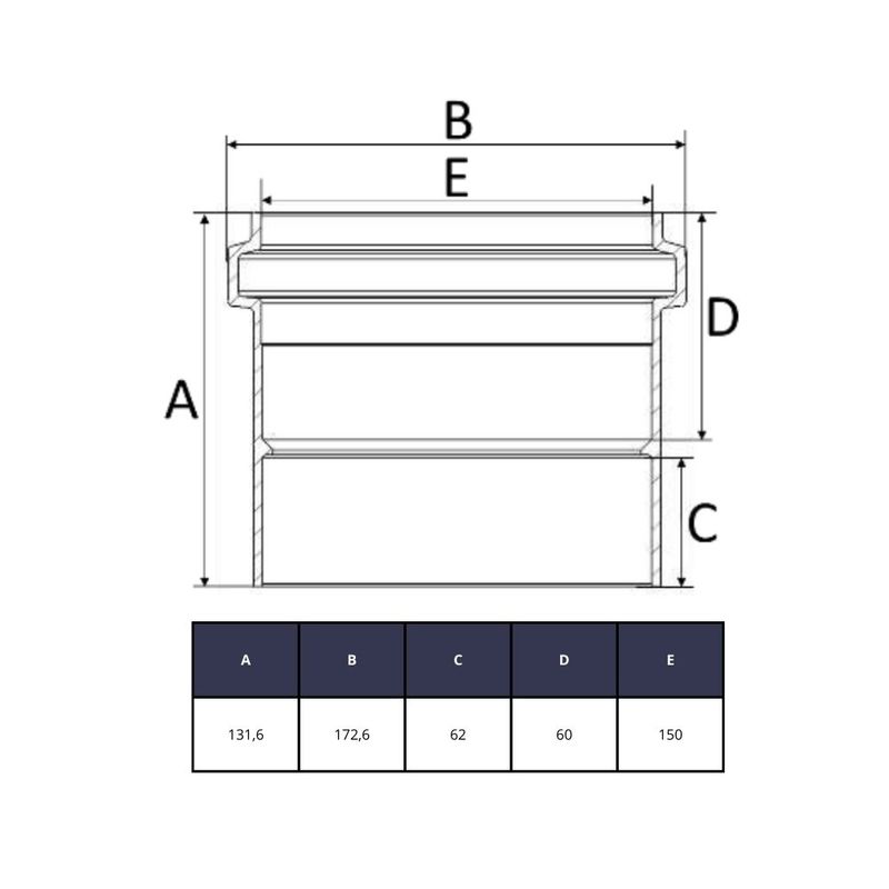 Luva-Simples-Esgoto-Serie-Reforcada-PVC-DN-150-Amanco