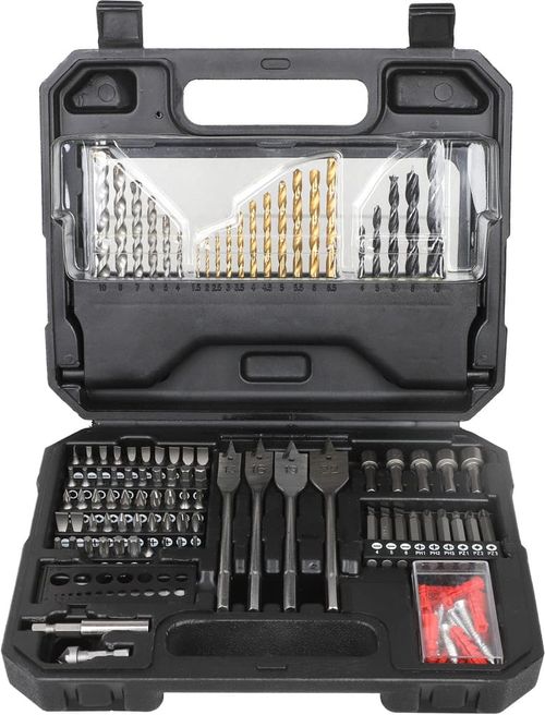 Kit de Brocas e Bits Com 125 Peças WS9958 Wesco