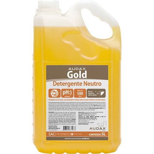 Detergente Gold Neutro 5L Audax