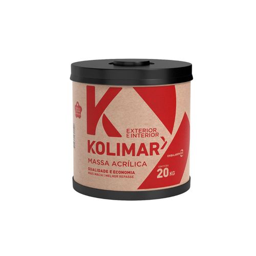 Massa Acrílica 20Kg Kolimar