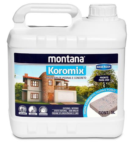 Impermeabilizante Hidrofugante Koromix Incolor 5L Montana