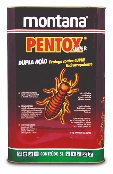 Cupinicida Pentox Super Incolor 5L Montana