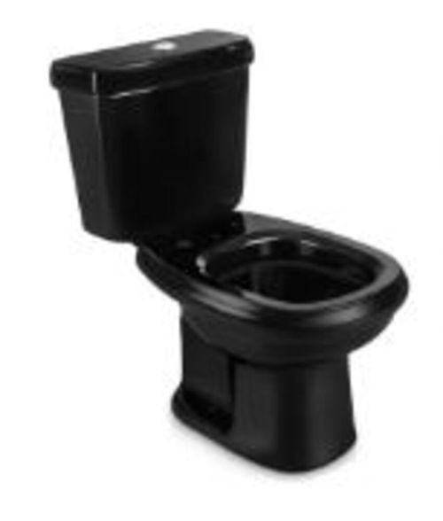 Kit Vaso Sanitário com Caixa Acoplada Sabatini 3/6L Preto Icasa