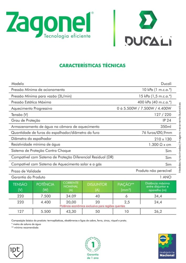 Ducha-Ducali-Eletronica-Preta-220V-7500W-Zagonel