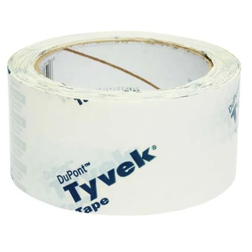 Fita Adesiva Tyvek Tape Branca 5cm 50m Tyvek