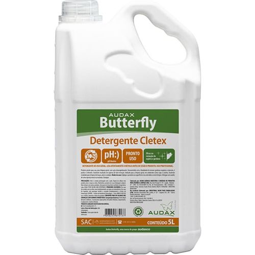 Detergente Butterfly Cletex 5L Audax