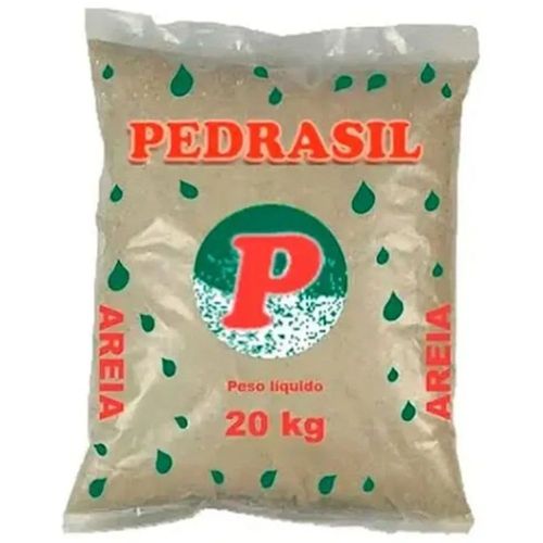 Areia Média 20Kg Pedrasil