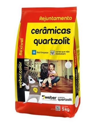 Rejunte Cerâmica Caramelo 5kg Quartzolit