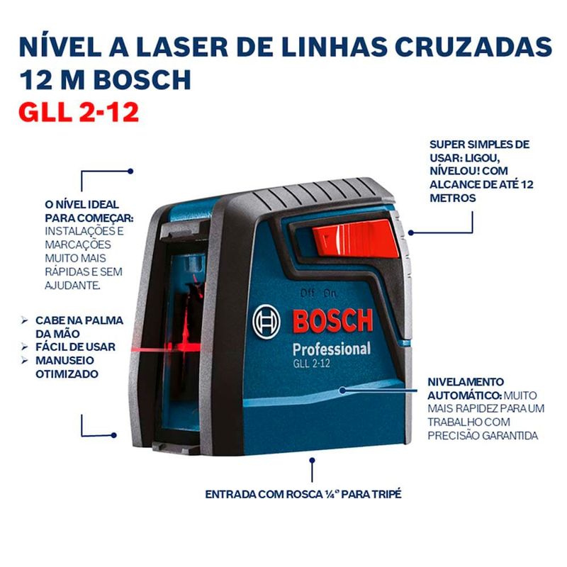 Nivel-a-Laser-Vermelho-12-metros-GLL-2-12-Bosch