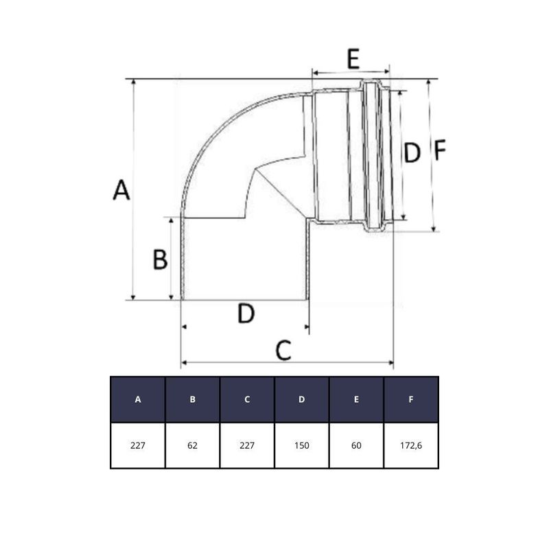 Joelho-90-Esgoto-Serie-Reforcada-PVC-DN-150-Amanco