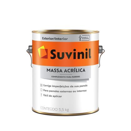 Massa Acrílica 5,5Kg Suvinil