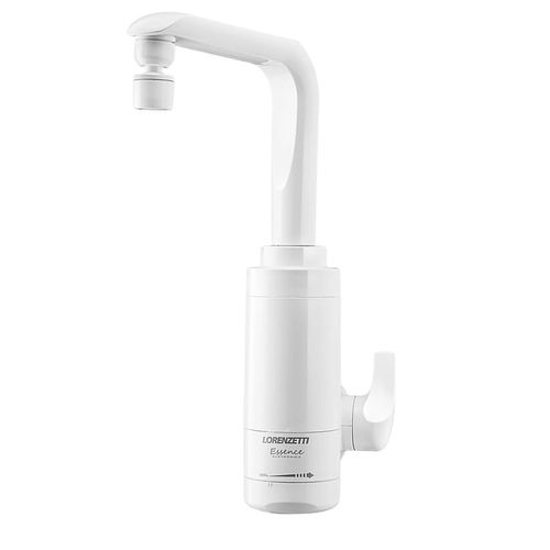 Torneira Elétrica Essence de Parede Branca 220V 5500W Lorenzetti