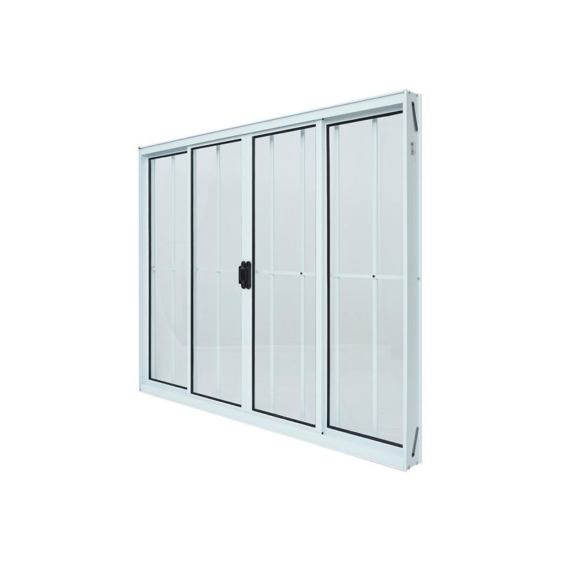 Janela-de-Correr-4-folhas-Aluminio-Branco-com-Grade-100x150cm