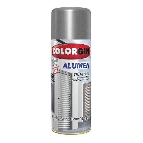 Tinta Spray Alumen Alumínio 350ml Colorgin