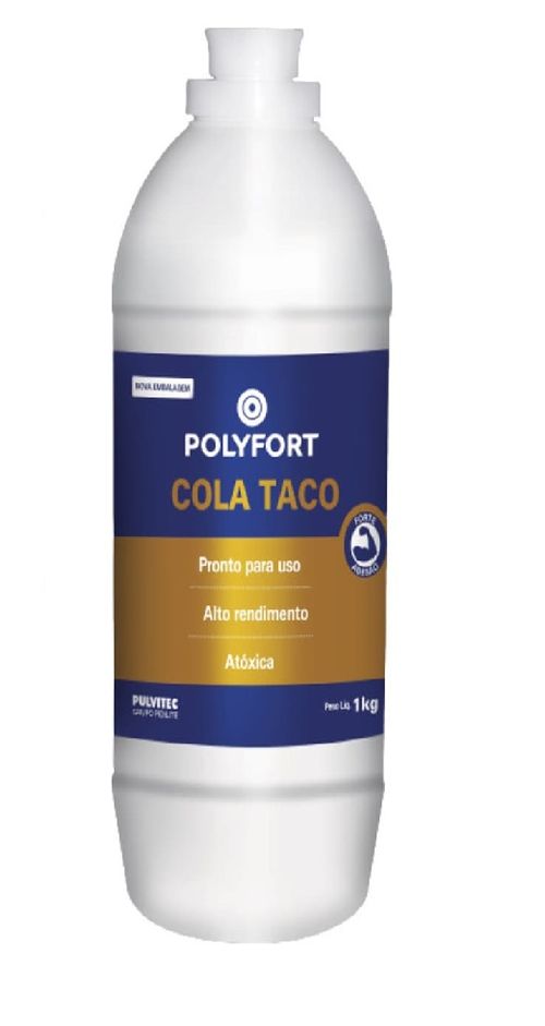 Cola Taco Polyfort Branco 1Kg Pulvitec