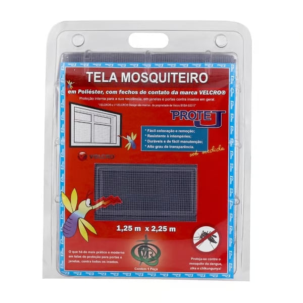 Kit-Tela-Mosquiteira-com-Velcro-125x225m-Cinza