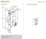 Fechadura-Externa-Bico-de-Papagaio-Porta-de-Correr-940-265mm-Cromada