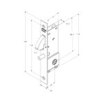 Fechadura-Externa-Bico-de-Papagaio-Porta-de-Correr-Tetra-265mm-Cromad