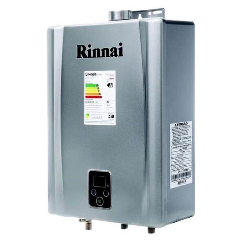 Aquecedor-de-Agua-a-Gas-GN-21L-E21-FEHG-Inox-Digital-Bivolt-Rinnai